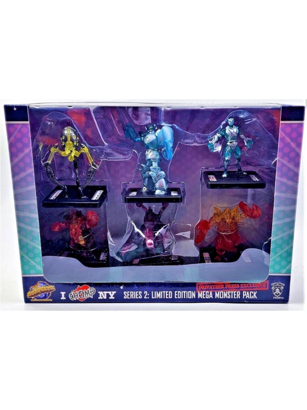 Monsterpocalypse Collectible Miniatures Game Mega Monster Pack I Chomp NY New